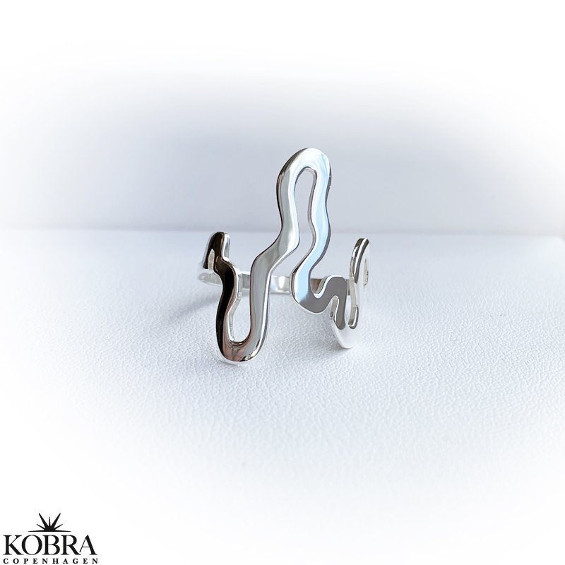 Konfirmationssmykke til konfirmanden "Nagini" slange ring