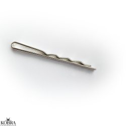 Tie pin in sterling silver, with personal engraving