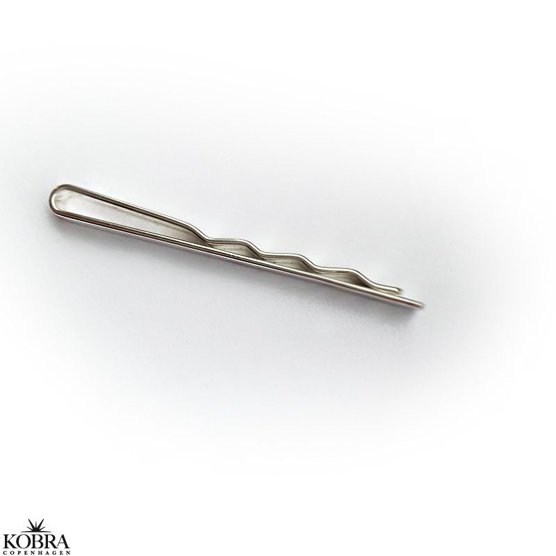 Tie pin in sterling silver, with personal engraving