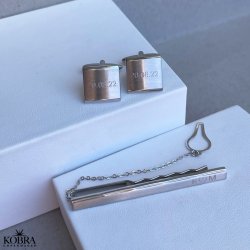 "George" Slipsenl st i stl med gravering