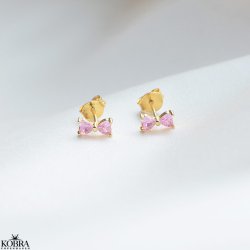 "Annie" sm guld restikker med lyserde sljfer