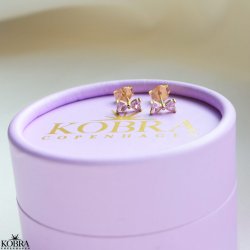 "Annie" sm guld restikker med lyserde sljfer