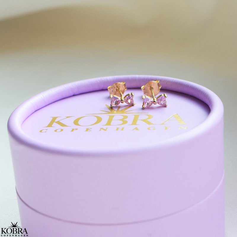 "Annie" sm guld restikker med lyserde sljfer