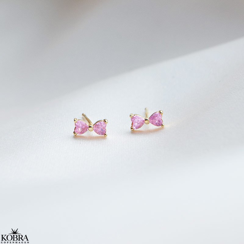 "Annie" sm guld restikker med lyserde sljfer