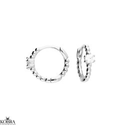 "Tuesday" sm slv reringe / hoops med sten