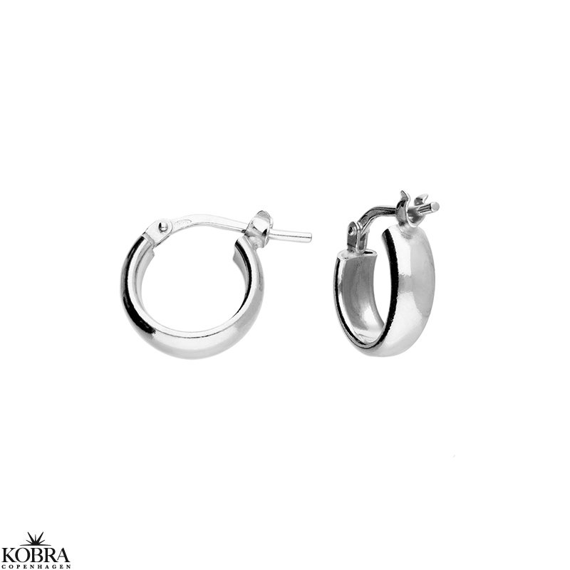 "Millie" sm sterling slv hoops