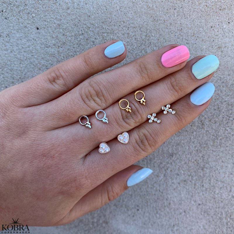 "Fleur" sm slv reringe