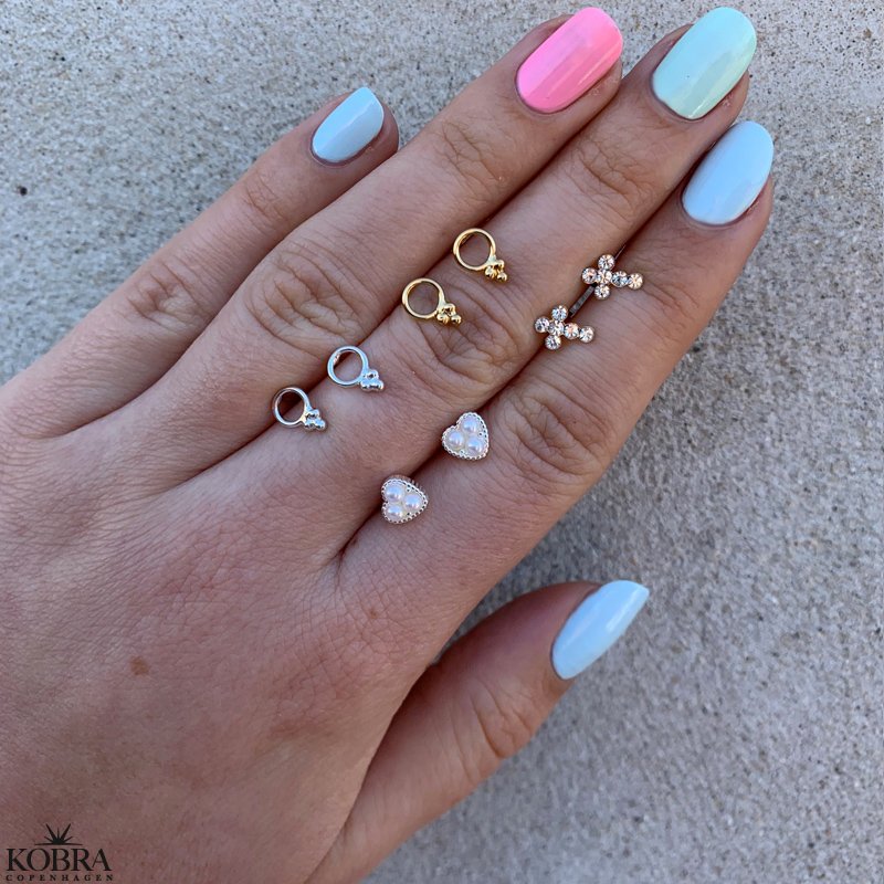 "Fleur" sm slv reringe