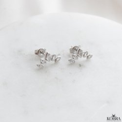 "Demi" unikke slv restikker med sten