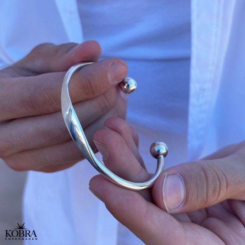 "Payton" sterling slv armbnd med din gravering