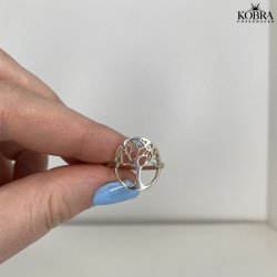 "Forever" livets tr ring i sterling slv