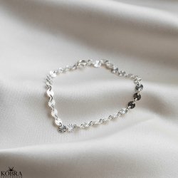 "SOL" slv armbnd med sm sole