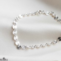 "SOL" slv armbnd med sm sole
