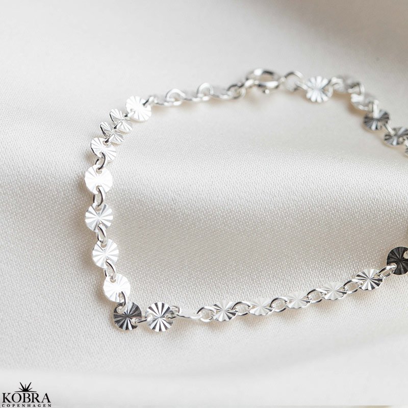 "SOL" slv armbnd med sm sole