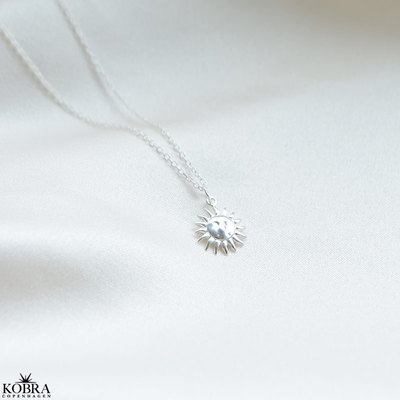 "Sunny" Sol halskde i sterling slv