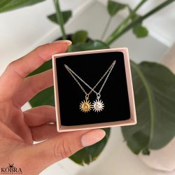 "Sunny" Sol halskde i sterling slv