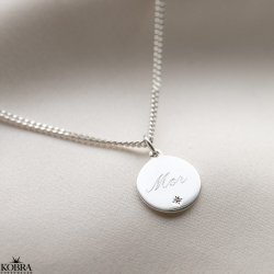 "Precious" slv amulet med din gravering