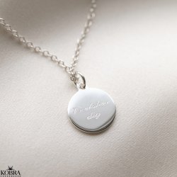 "Precious" slv amulet med din gravering