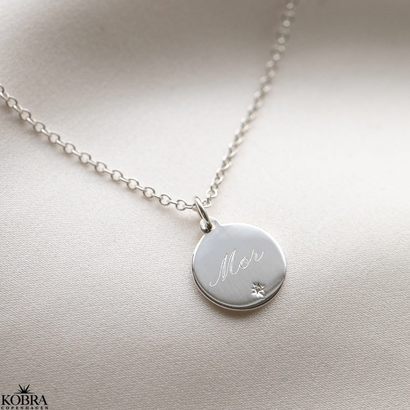 "Precious" slv amulet med din gravering