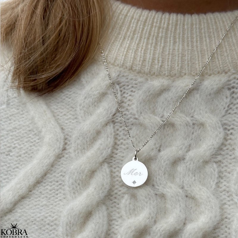 "Precious" slv amulet med din gravering