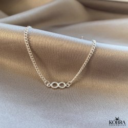"Infinity" slv ankelkde med uendeligheds-symbol