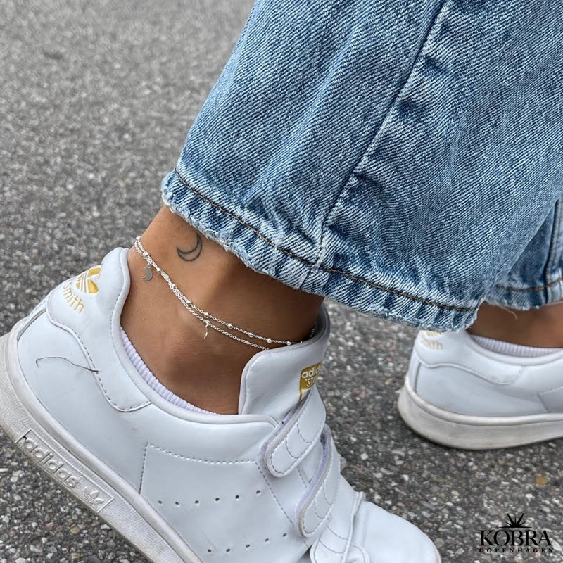 "Zira" Slv 2i1 ankelkde med kugler og mner