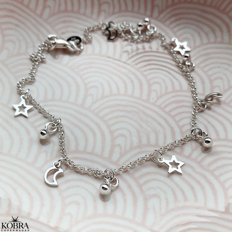 "Josie" slv ankelkde med sm vedhng