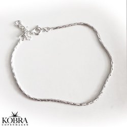 "Serena" slv armbnd med sm led