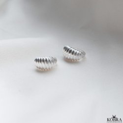 "Jenner" sm chunky slv reringe // hoops