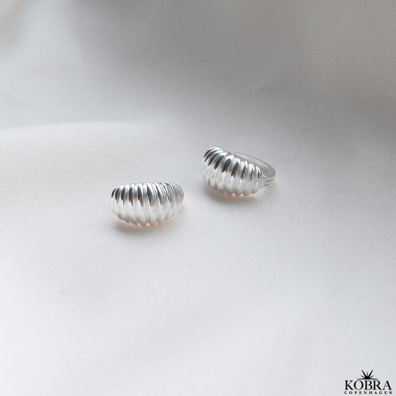 "Jenner" sm chunky slv reringe // hoops