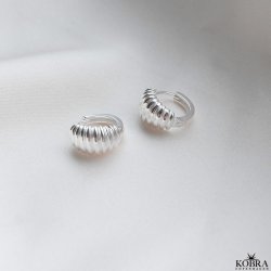 "Jenner" sm chunky slv reringe // hoops