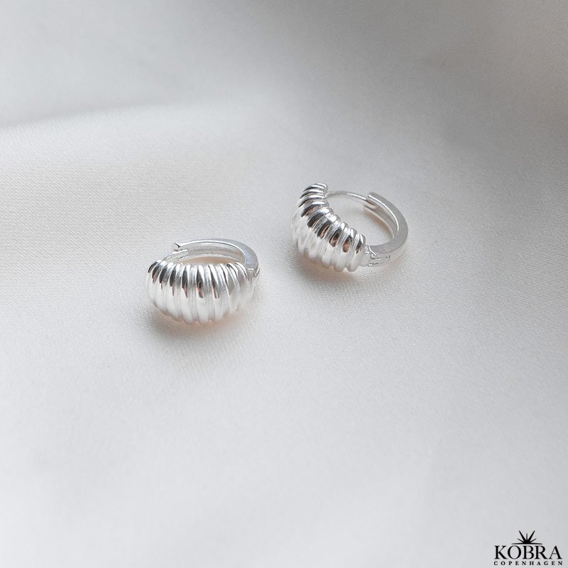 "Jenner" sm chunky slv reringe // hoops