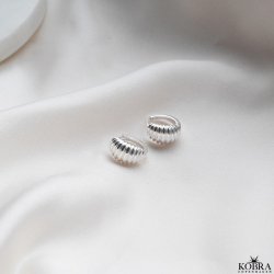 "Jenner" sm chunky slv reringe // hoops