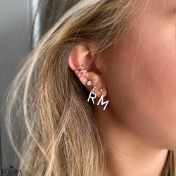 "Cora" sterling slv earcuff