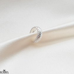 "Jenner" enkel earcuff i slv