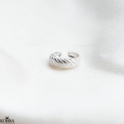 "Jenner" enkel earcuff i slv