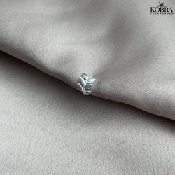 "Bloom" Slv earcuff med blad