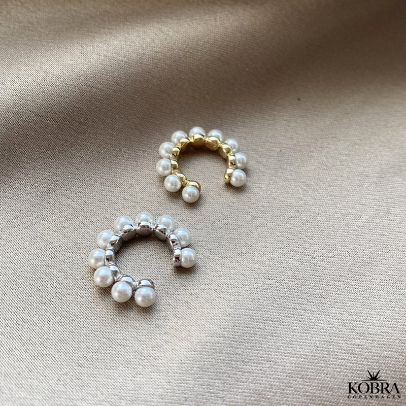 "Floria" perle earcuff i slv