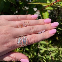 "Winx" Sm sommerfugle restikker i slv