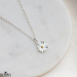 "Marguerit" halskęde med lille marguerit