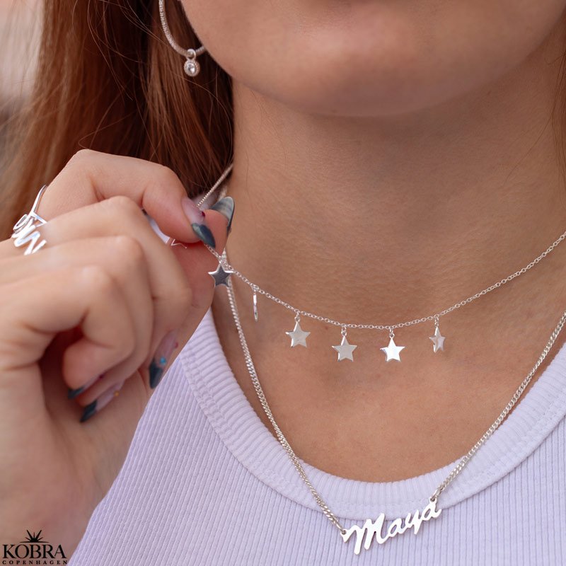 "Saga" Hndlavet navnehalskde i slv