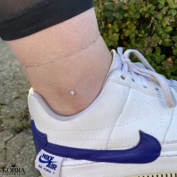 "Kaja" slv ankelkde med sten og slvkugler