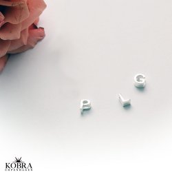 Chloe sterling sølv bogstav vedhæng