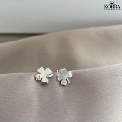 "Felicity" Sm restikker med firklver i slv