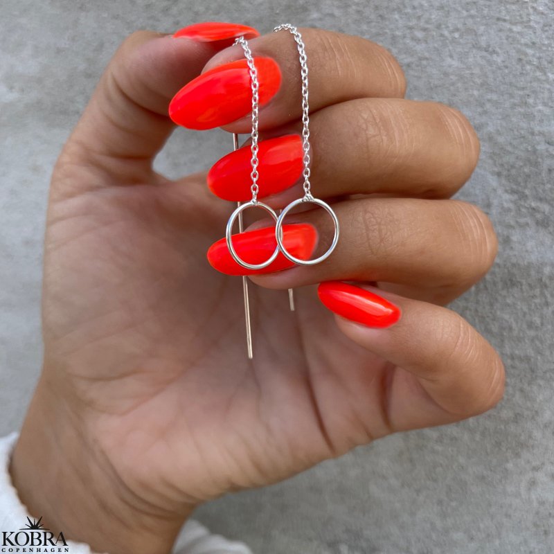 "Apollo" trd reringe i slv med cirkel