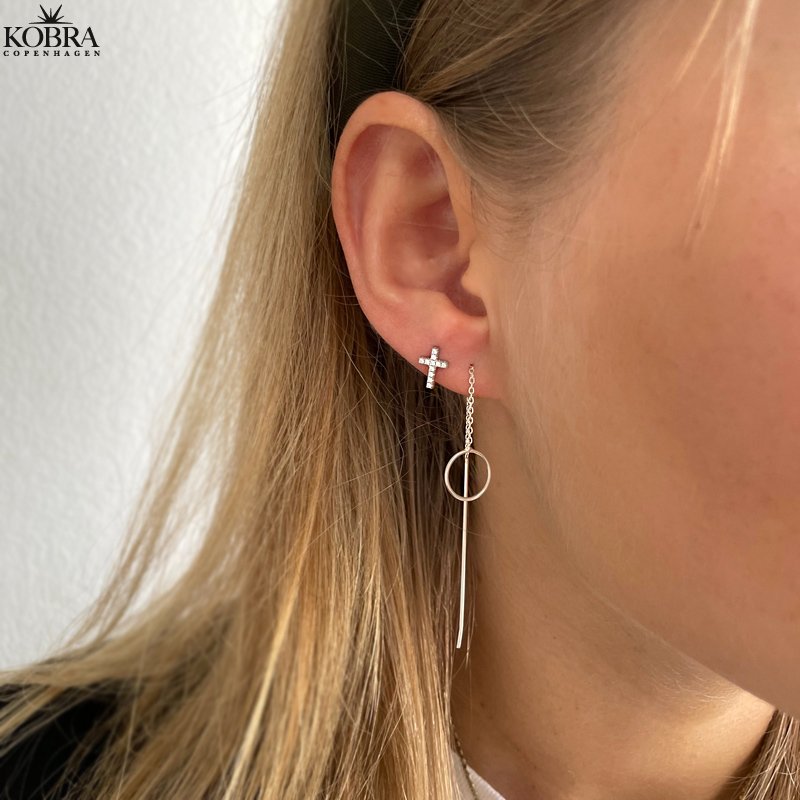 "Apollo" trd reringe i slv med cirkel