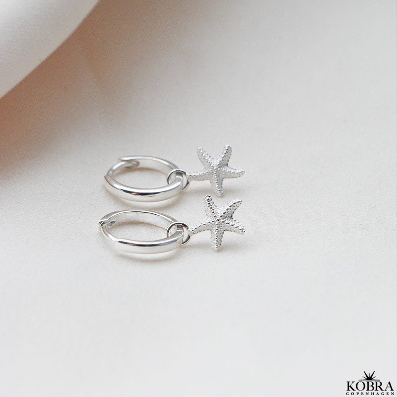 "Starfish" slv reringe med sstjerner