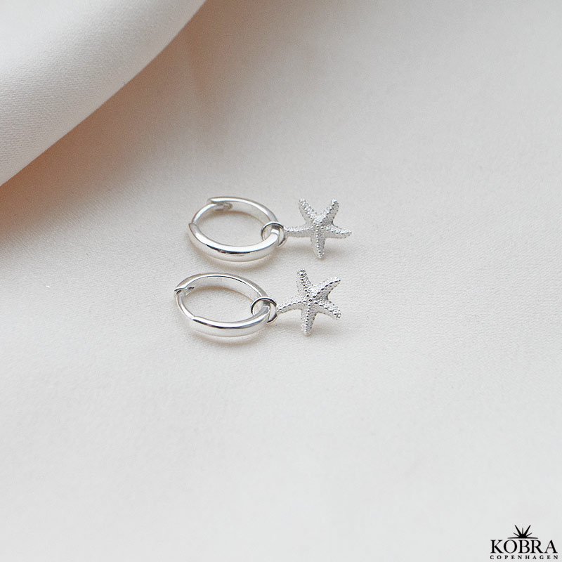 "Starfish" slv reringe med sstjerner