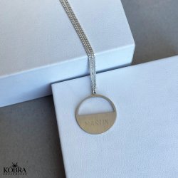 "Logan" Necklace for men in sterling silver incl. engraving