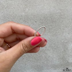 "Mellow" silver ring